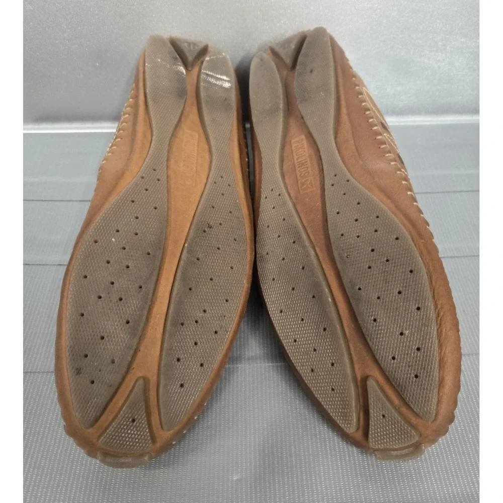 Picolinos Jerez Calfskin Leather Driving Moccasin Shoe Sz 8.5 Casual SlipOn EUC